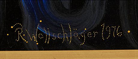 Ragnar Wollschläger oljemålning