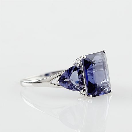 Ring 18 k vitguld