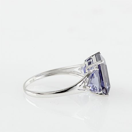 Ring 18 k vitguld