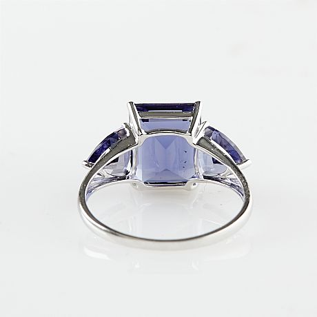Ring 18 k vitguld