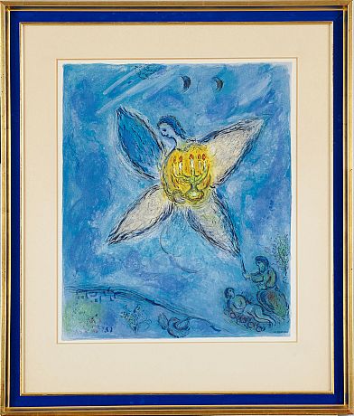 Efter Marc Chagall litografi