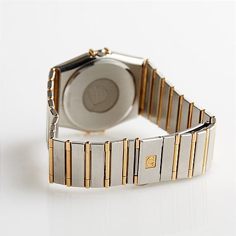 Omega herarmbandsur stål