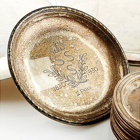 Fat 2 st flaskbrickor 12+1 st karott silver