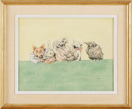 Robert Högfeldt blandteknik