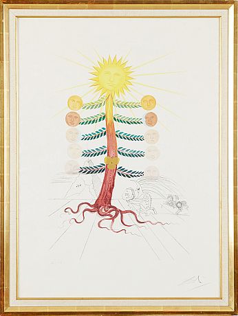 Salvador Dali färgetsning
