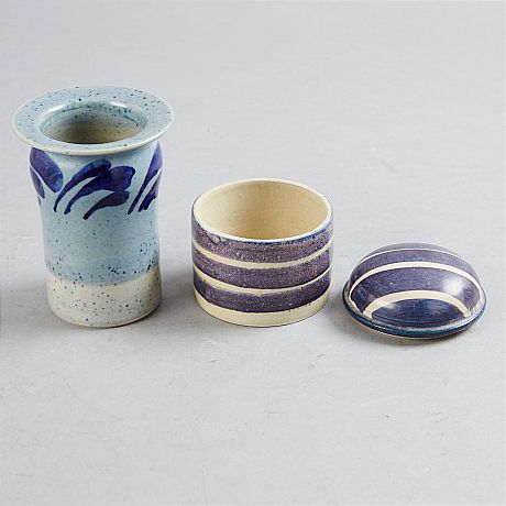 Lisa Larson i glaserat stengods