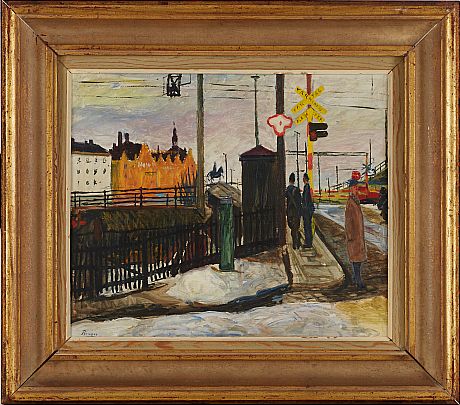 Birger Birger Ericson oljemålning