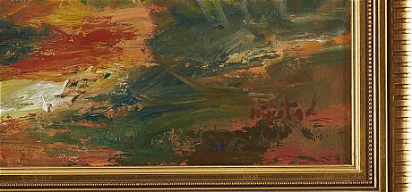 Axel Nipstad oljemålning