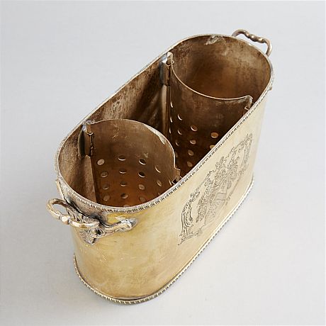 Champagnekylare mässing