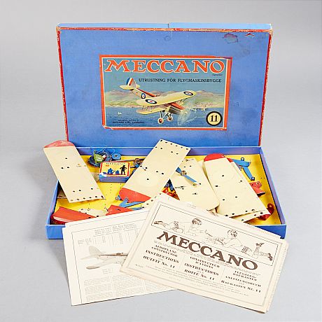 Flygplansbyggsats Meccano