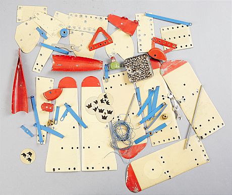 Flygplansbyggsats Meccano