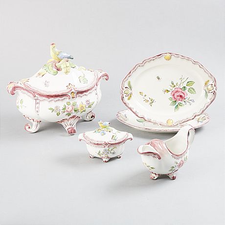 Servisdelar rokokostil