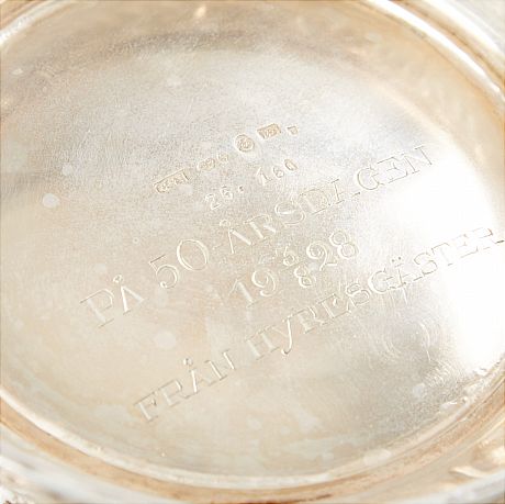 Vas silver CG Hallberg