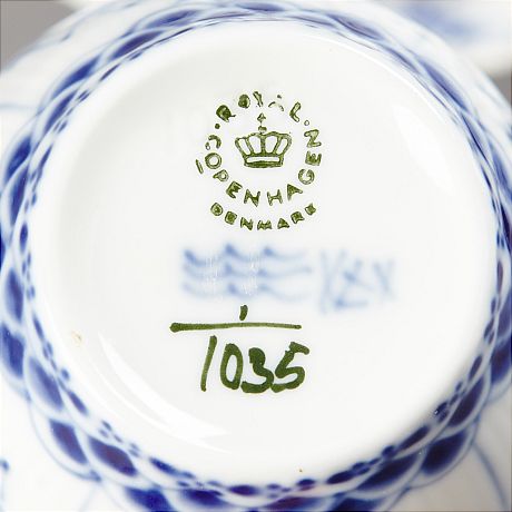 Royal Copenhagen Musselmalet helblond