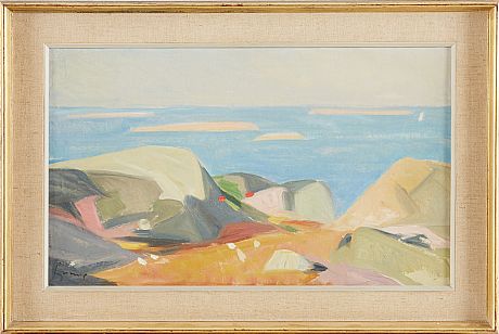 Carl Gunne oljemålning