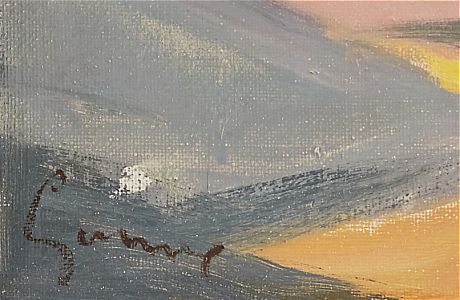 Carl Gunne oljemålning