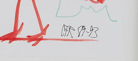 Carl-Fredrik Reuterswärd tusch