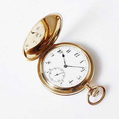 Fickur savonett 18k guld