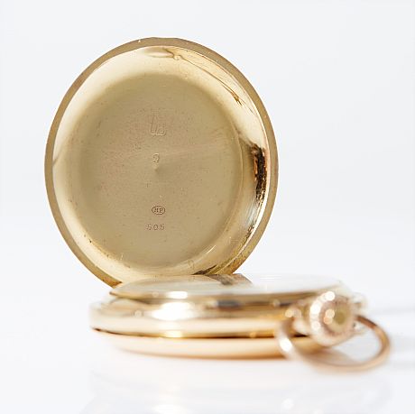 Fickur savonett 18k guld