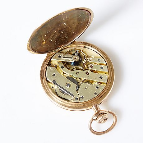 Fickur savonett 18k guld