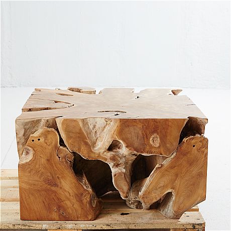 Soffbord massiv rot