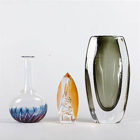 Orrefors & Kosta Boda konstglas