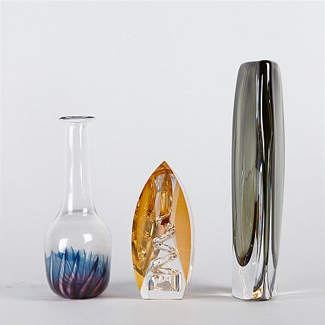 Orrefors & Kosta Boda konstglas