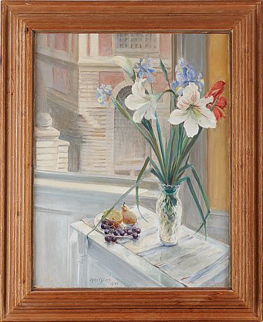 Oljemålning stilleben