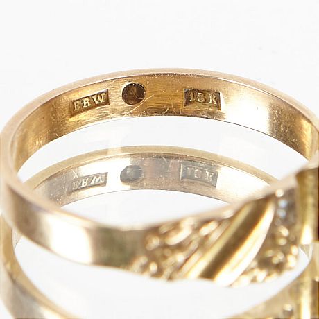 Ring 18 k guld