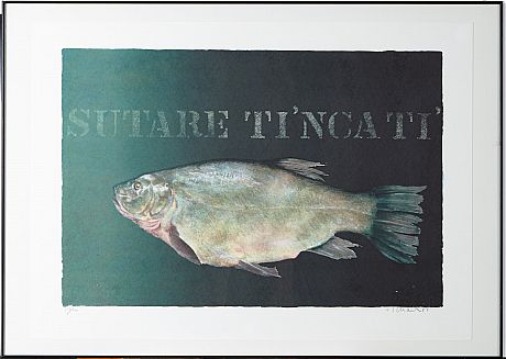 Philip von Schantz färglitografi