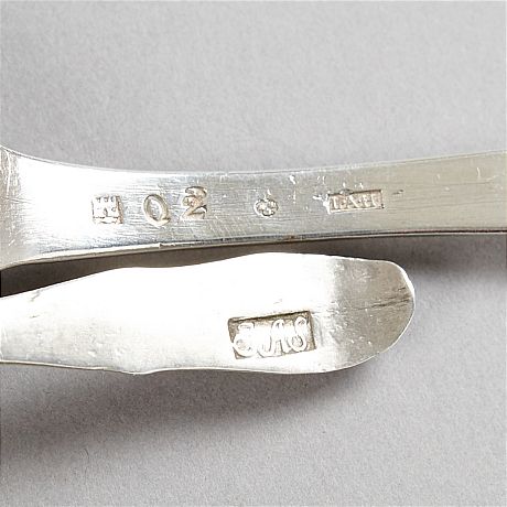 Matskedar och teskedar silver