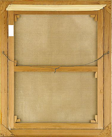 Lotte Laserstein oljemåljemålning porträtt