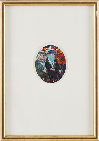 Sven Lidberg oljemåljning