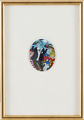 Sven Lidberg oljemåljning