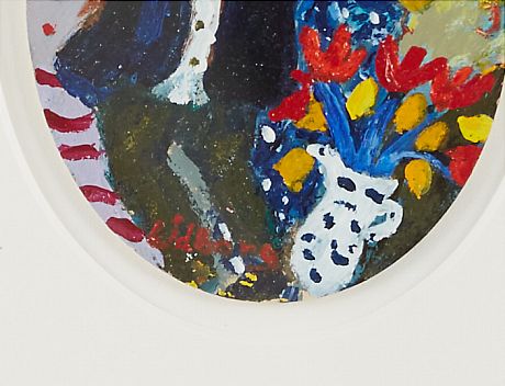 Sven Lidberg oljemåljning