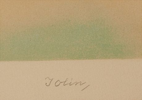 Einar Jolin färglitografi