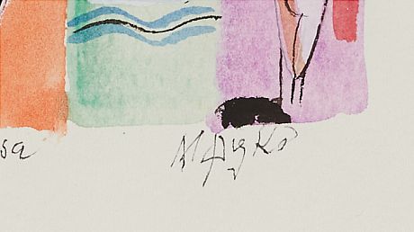 Madeleine Pyk gouache