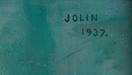 Einar Jolin oljemålning