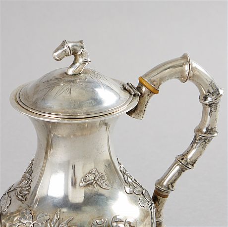 Kaffeservis 3 delar silver Hongkong