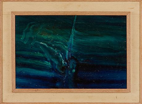 Harry Booström oljemålning