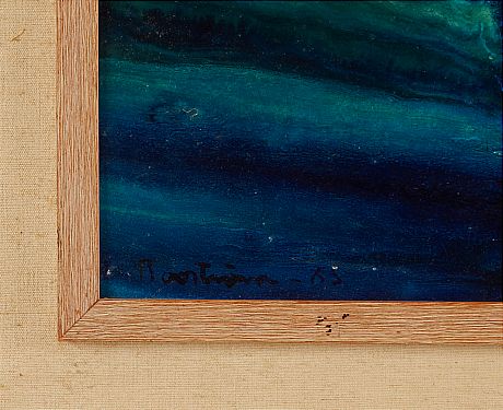 Harry Booström oljemålning