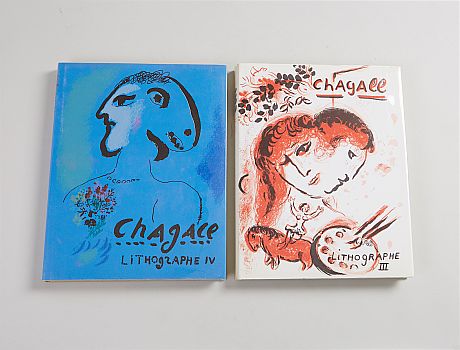 Chagall Lithographe 4 och 5