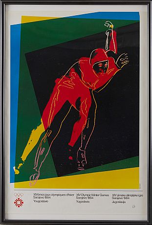 OS Sarajevo 1984 Andy Warhol, Sportmemorabilia