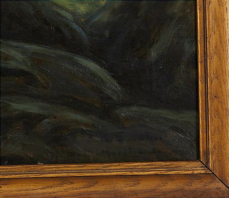 Ragnar Swahn oljemålning