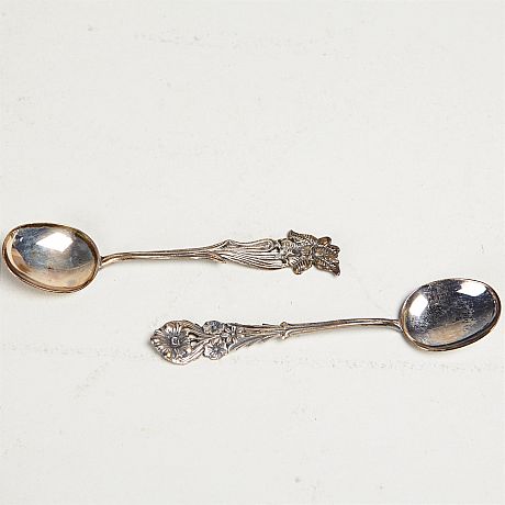 Kaffeskedar silver
