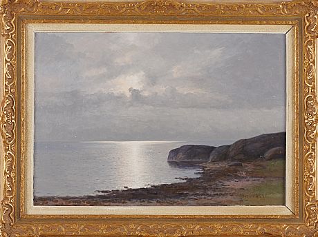 Anshelm Dahl oljemålning