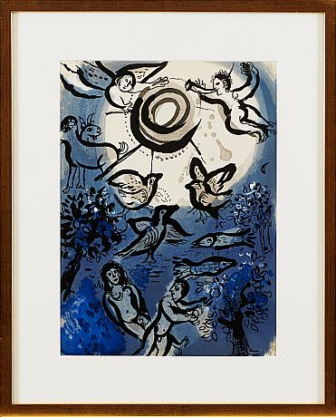 Marc Chagall färglitografi