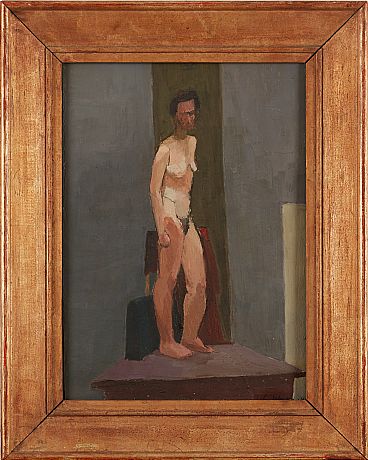 Gunnar Johnsson oljemålning