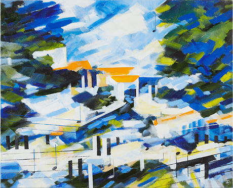 Anita Fröding oljemålning