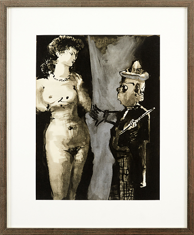Pablo Picasso färglitografi